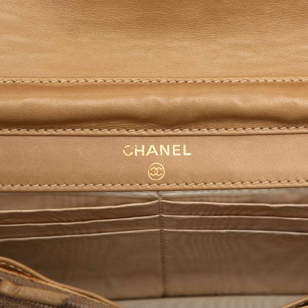 Chanel CC Caviar Wallet On Chain - 5