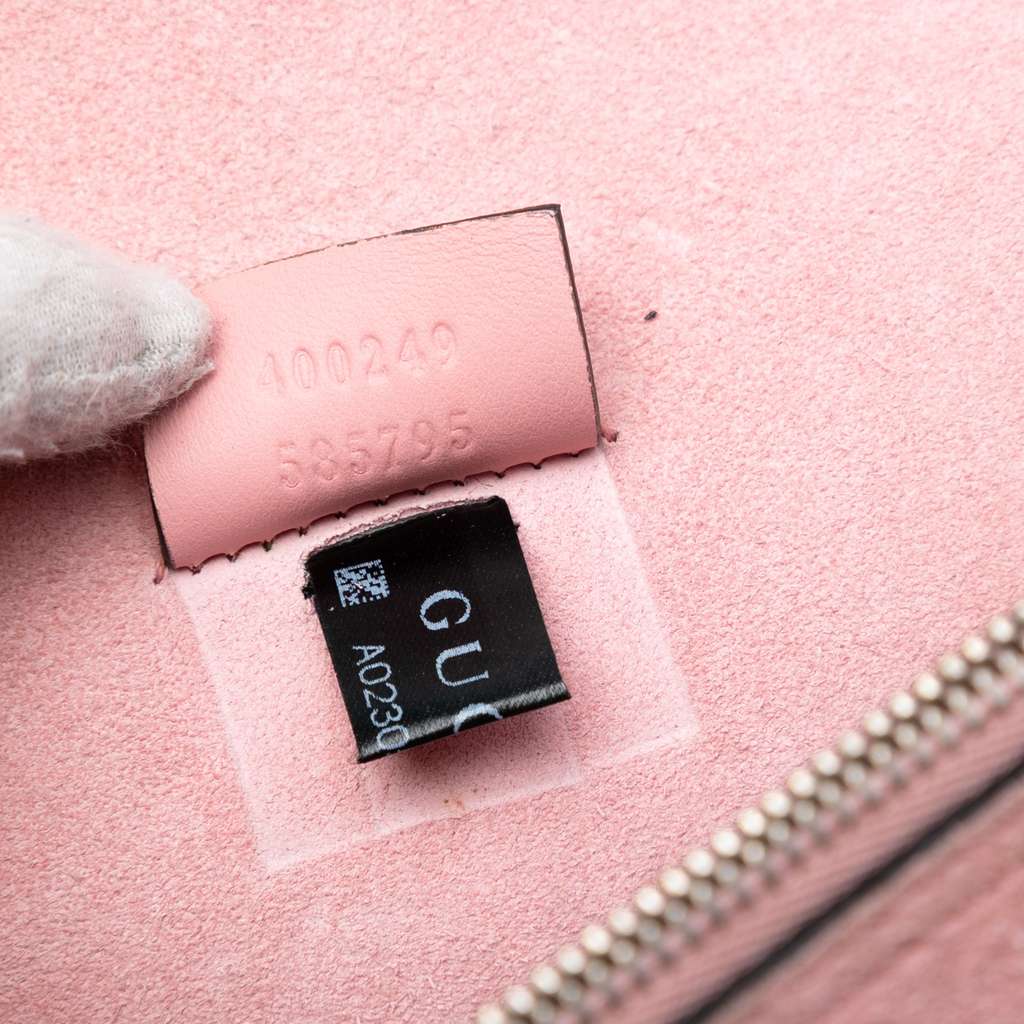 Gucci Medium GG Supreme Crystal Dionysus Shoulder Bag - 5