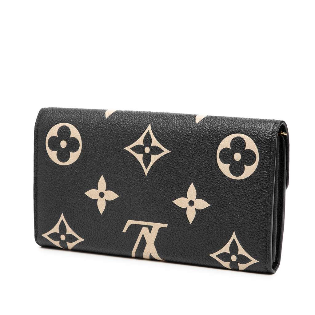 Louis Vuitton Bicolor Monogram Empreinte Sarah Wallet - 2