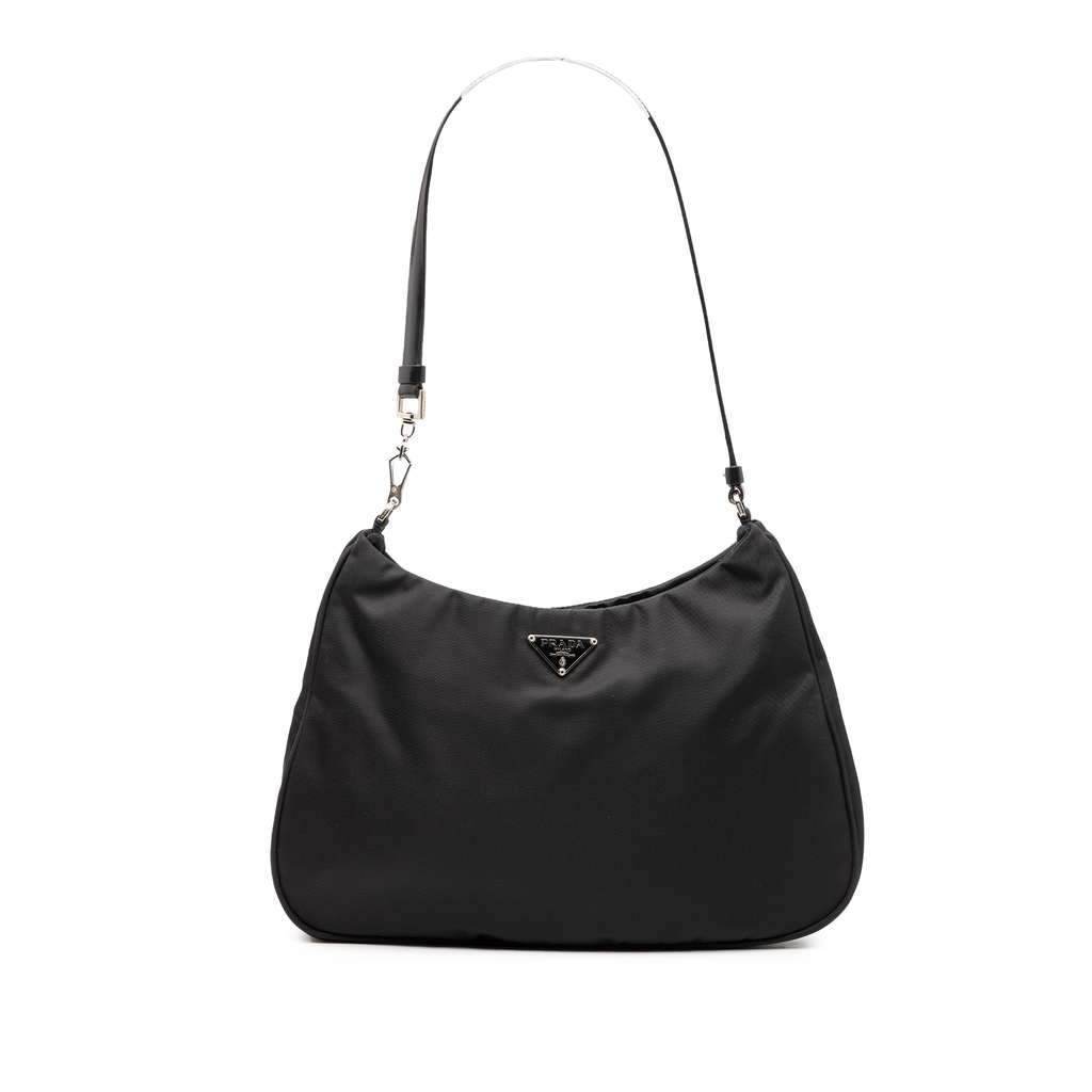 Prada Tessuto Cleo Shoulder Bag