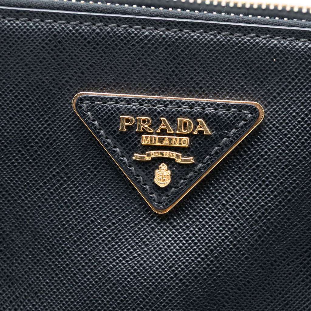 Prada Medium Saffiano Lux Galleria Double Zip Satchel - 5