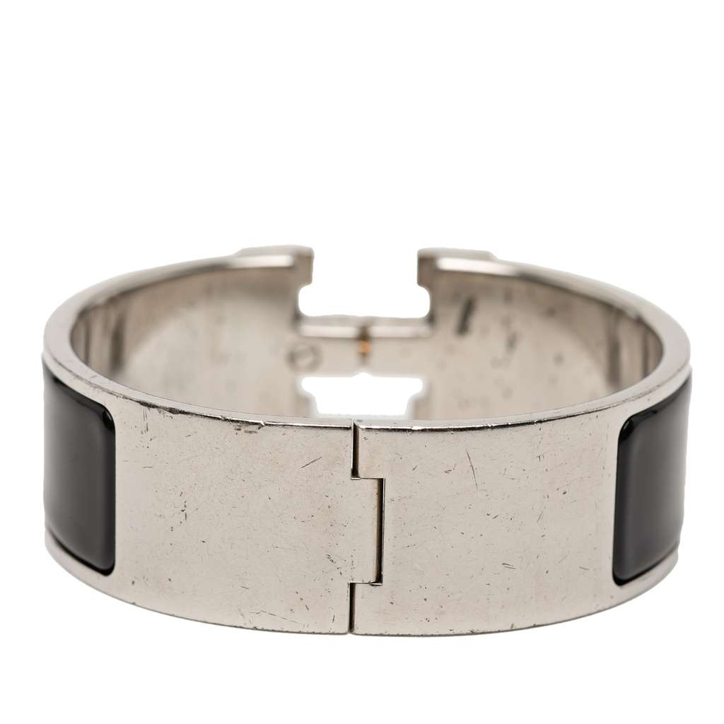 Hermès Wide Enamel Clic Clac H Bracelet PM - 3