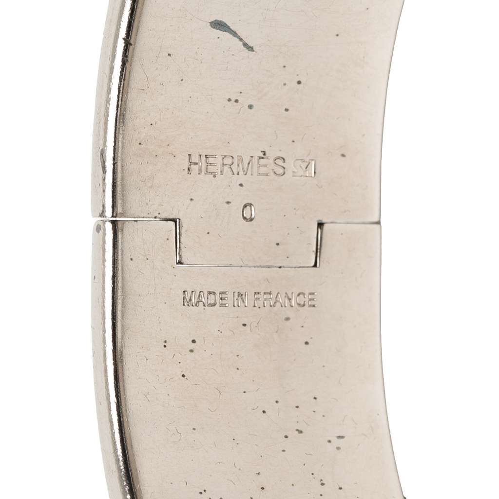 Hermès Wide Enamel Clic Clac H Bracelet PM - 4