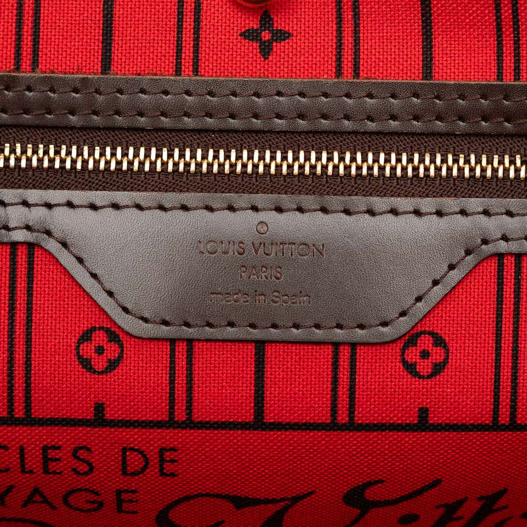 Louis Vuitton Damier Ebene Neverfull MM - 5