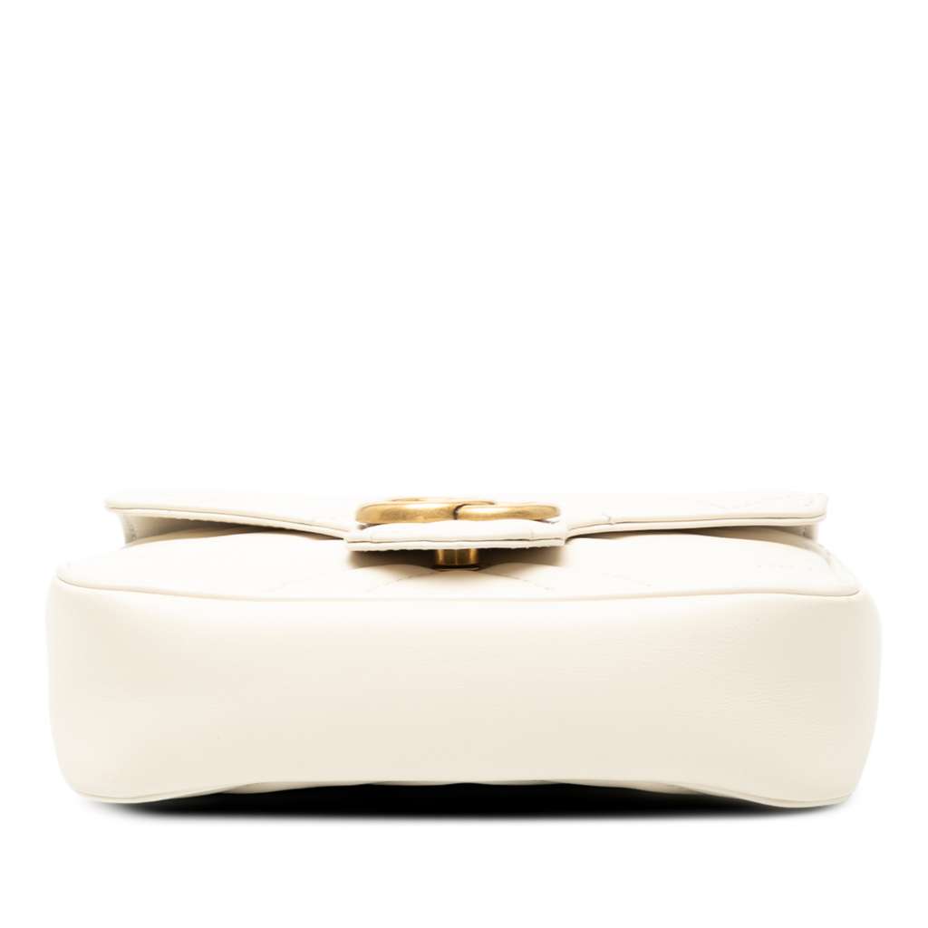 Gucci Mini GG Marmont Matelasse Leather Flap Crossbody - 3