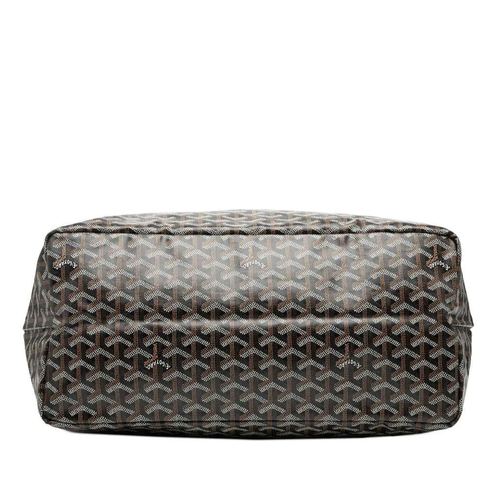 Goyard Goyardine Saint Louis GM Black Canvas Very good - Inside View