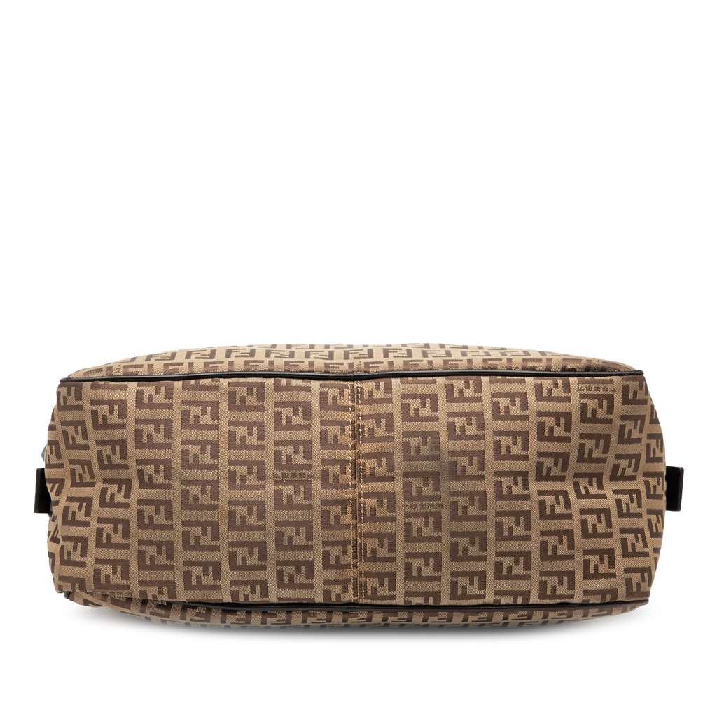 Fendi Zucchino Canvas Shoulder Bag - 3
