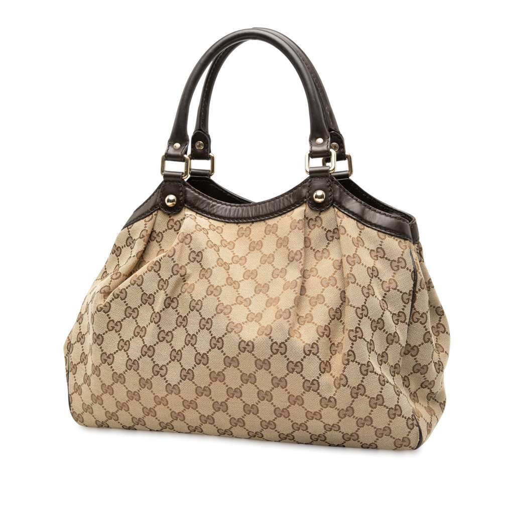 Gucci Medium GG Canvas Sukey Tote - 2