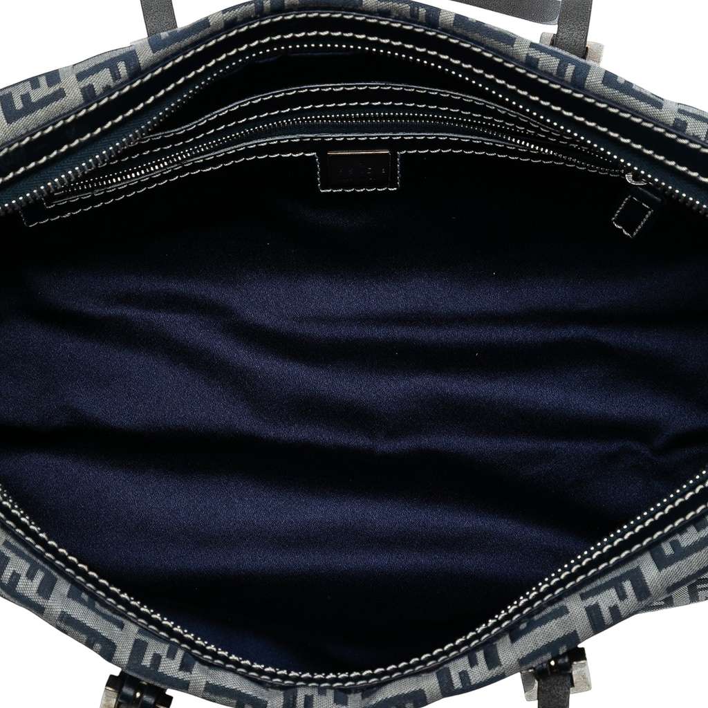 Fendi Zucchino Canvas Handbag - 4
