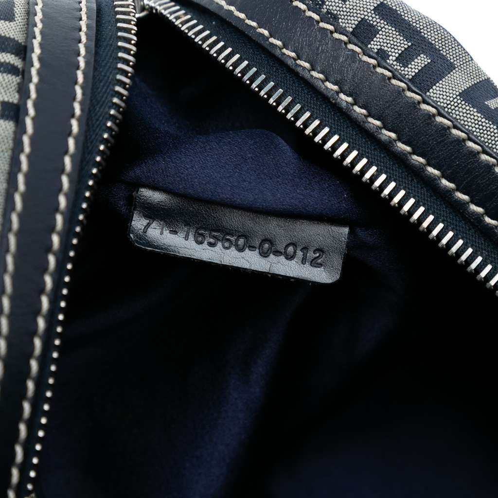 Fendi Zucchino Canvas Handbag - 5