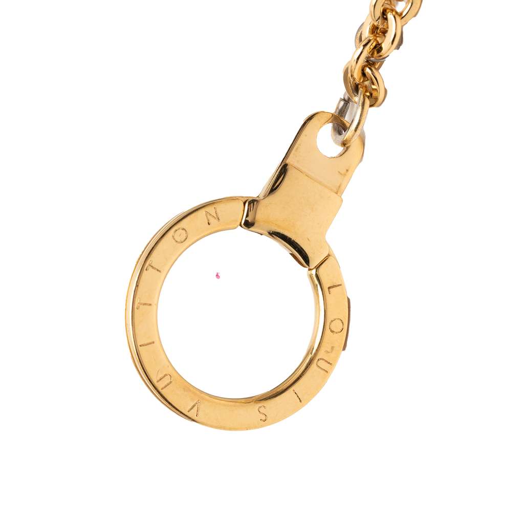 Louis Vuitton Gold Plated Spring Street Chain Bag Charm - 4
