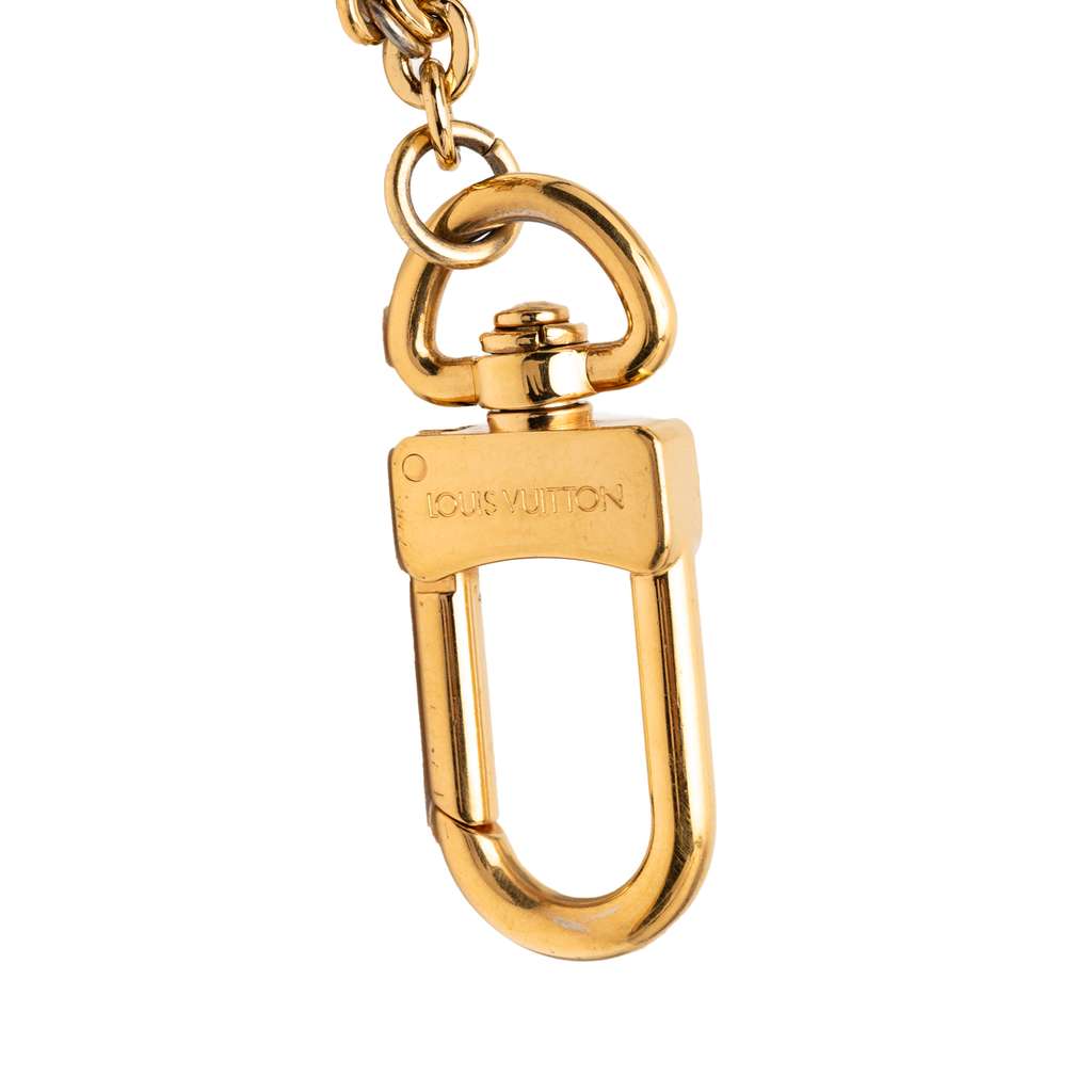 Louis Vuitton Gold Plated Spring Street Chain Bag Charm - 5