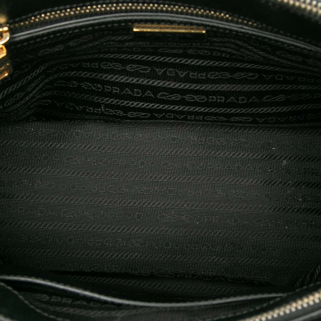 Prada Small Saffiano Lux Galleria Double Zip Satchel - 4