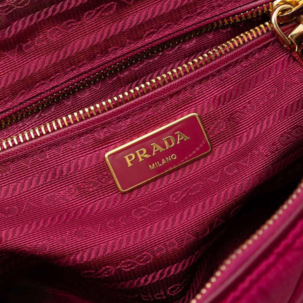 Prada Impuntu Tessuto Chain Crossbody - 5