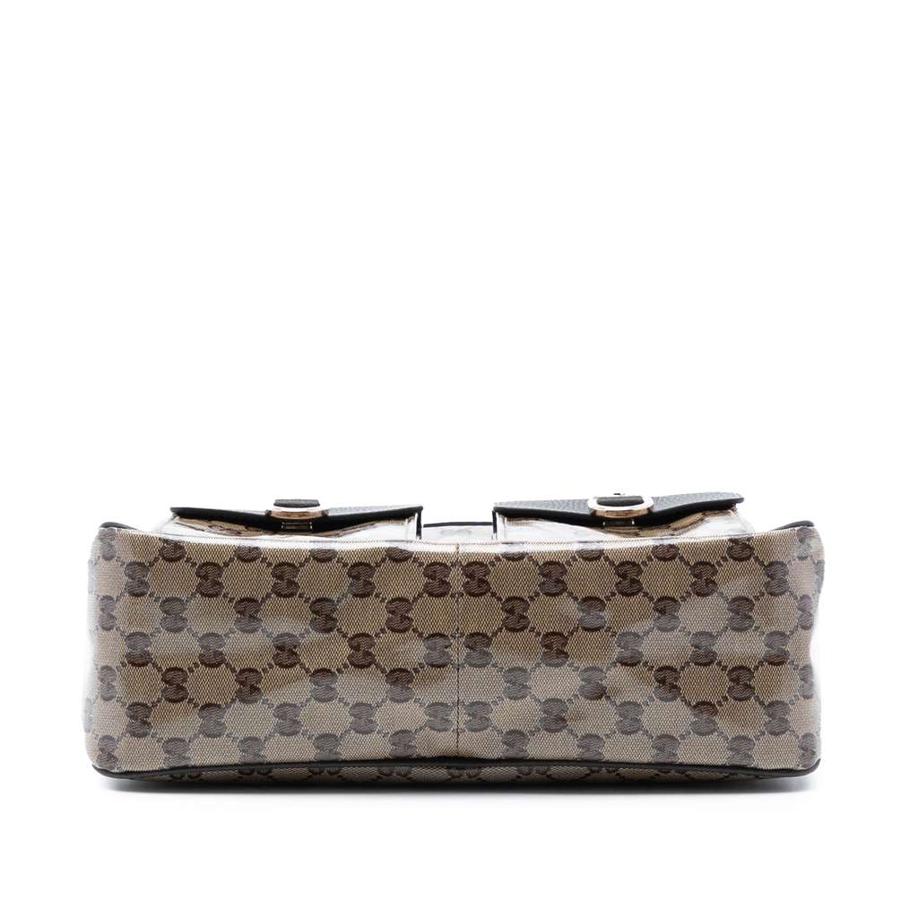 Gucci GG Crystal Abbey D Ring Handbag - 3