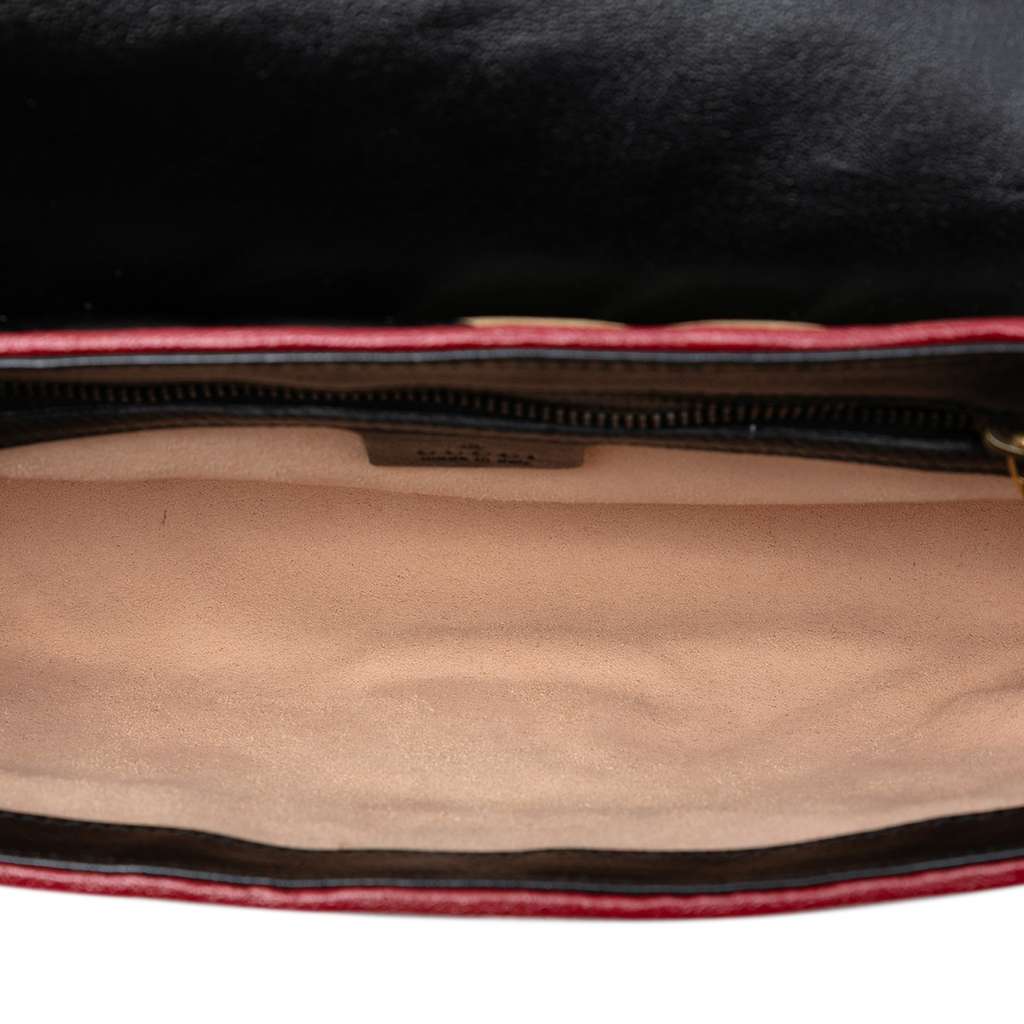 Gucci Medium GG Marmont Bicolor Matelasse Diagonal Leather Torchon Shoulder Bag - 4