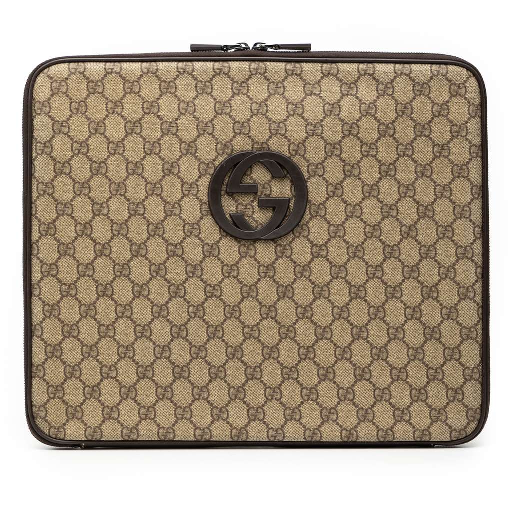Gucci GG Supreme Laptop Case
