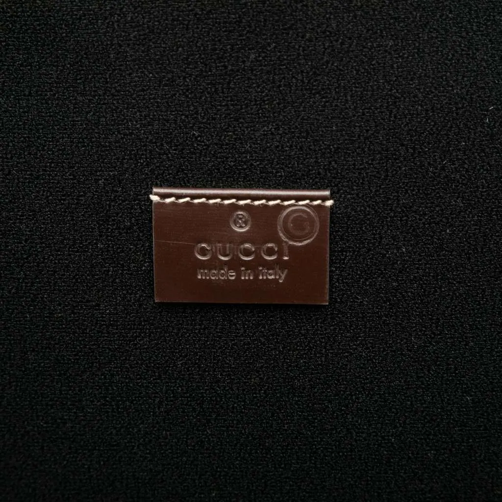 Gucci GG Supreme Laptop Case Brown Canvas Very good - Box View