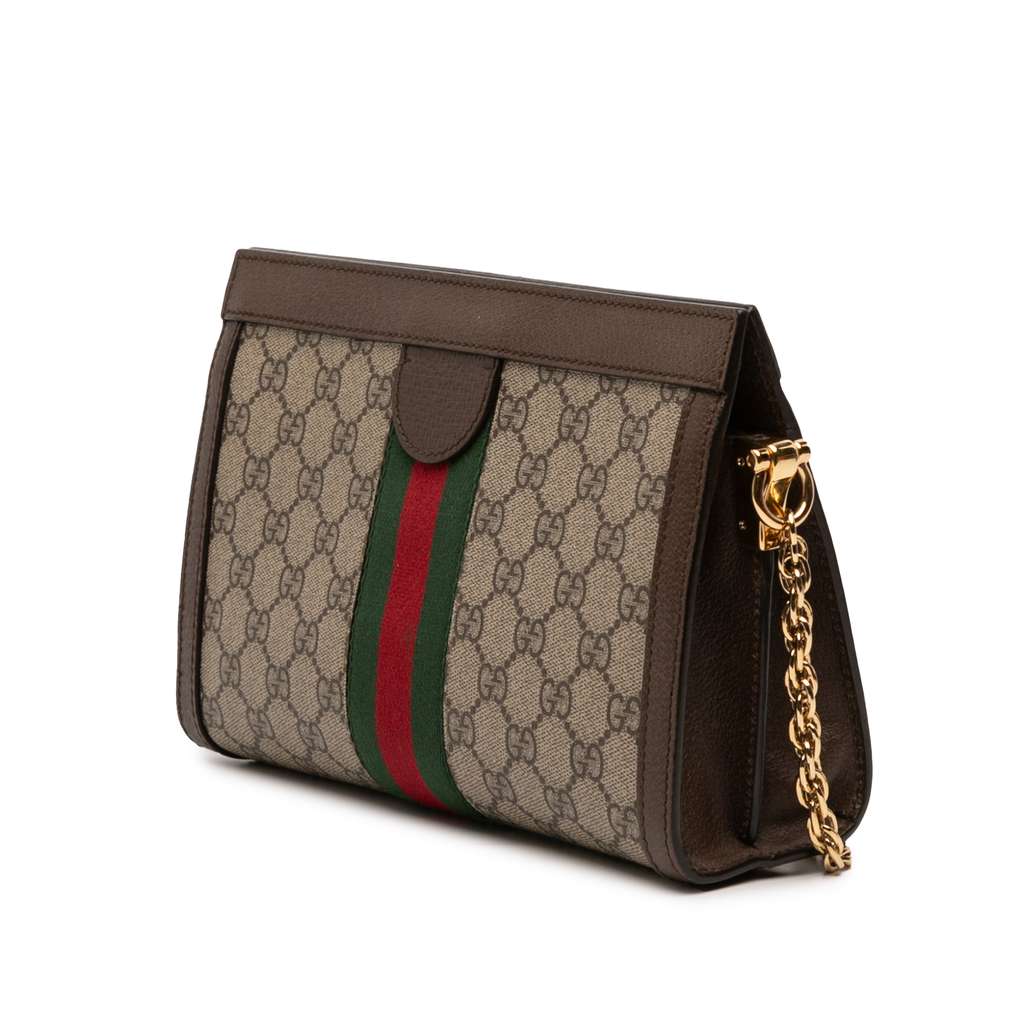 Gucci Small GG Supreme Web Ophidia Chain Crossbody - 2