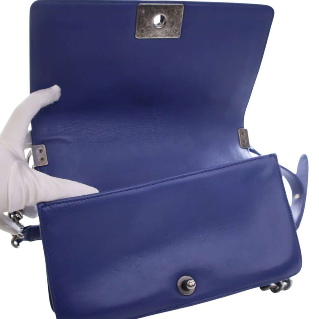 Chanel Medium Quilted Lambskin Boy Flap - 5