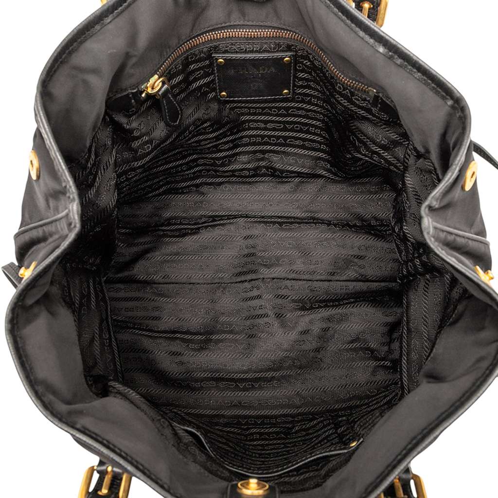 Prada Tessuto Canapa Logo Tote - 4