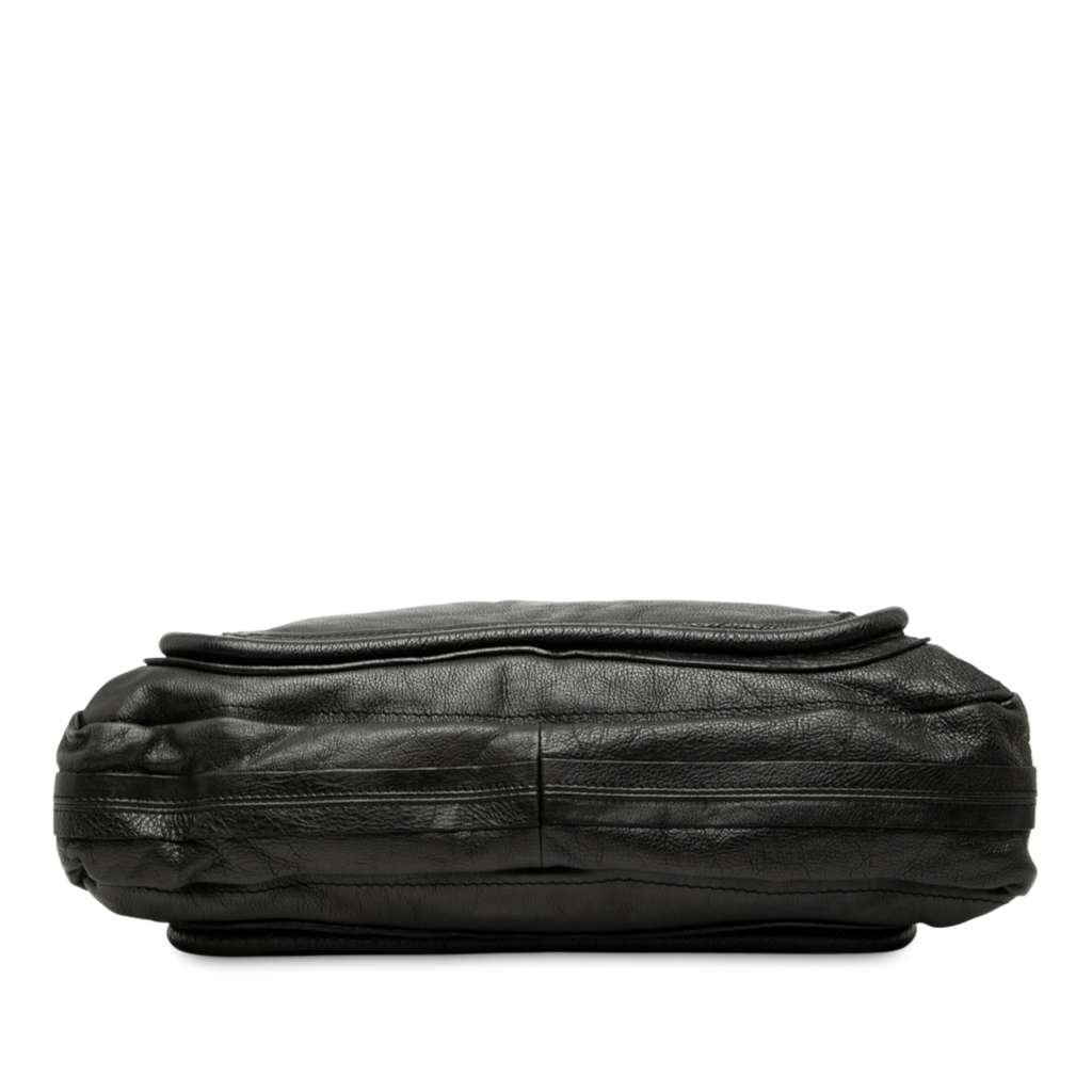 Chloé Large Pebbled Leather Paraty Satchel - 3