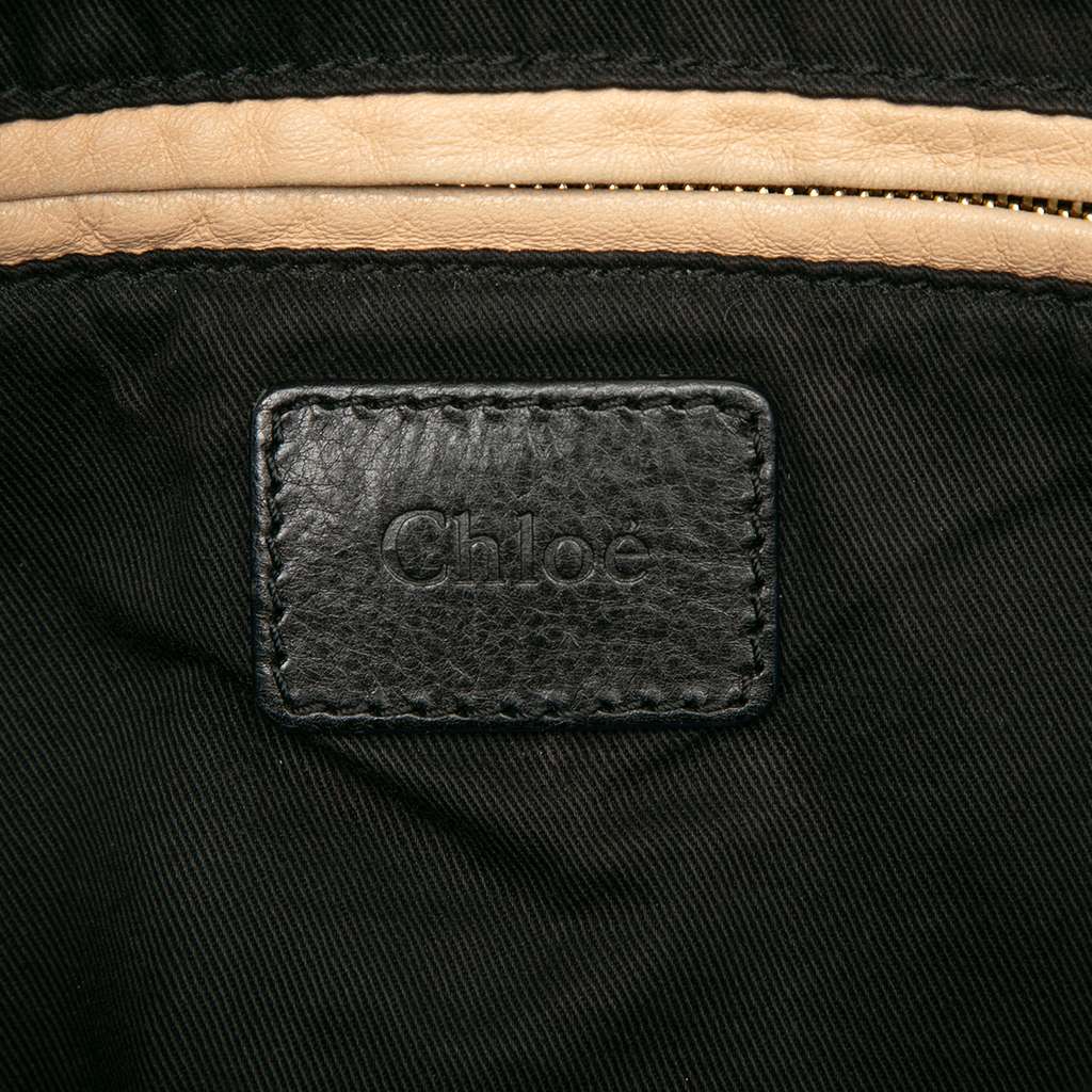 Chloé Large Pebbled Leather Paraty Satchel - 5