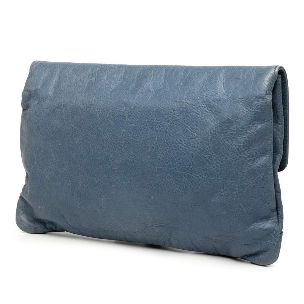 Balenciaga Lambskin Motocross Classic City Clutch - 2