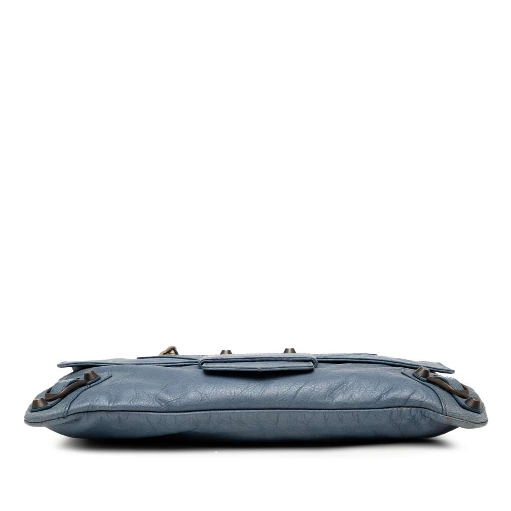 Balenciaga Lambskin Motocross Classic City Clutch - 3