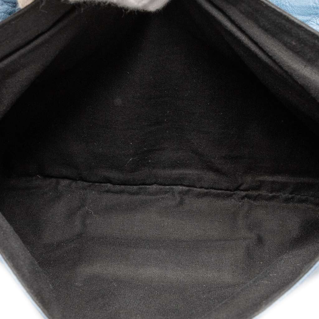 Balenciaga Lambskin Motocross Classic City Clutch - 4