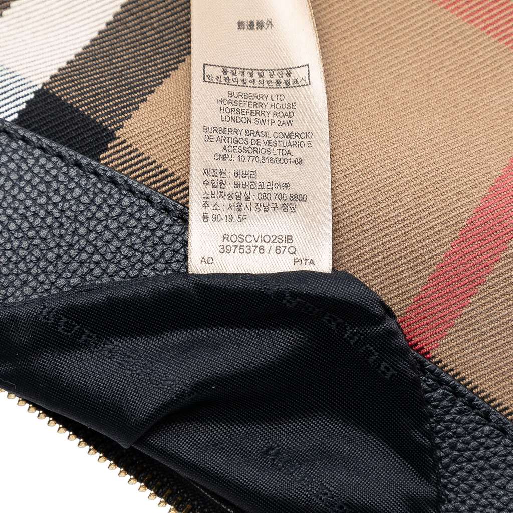 Burberry Mega Check Canvas Peyton Crossbody - 5