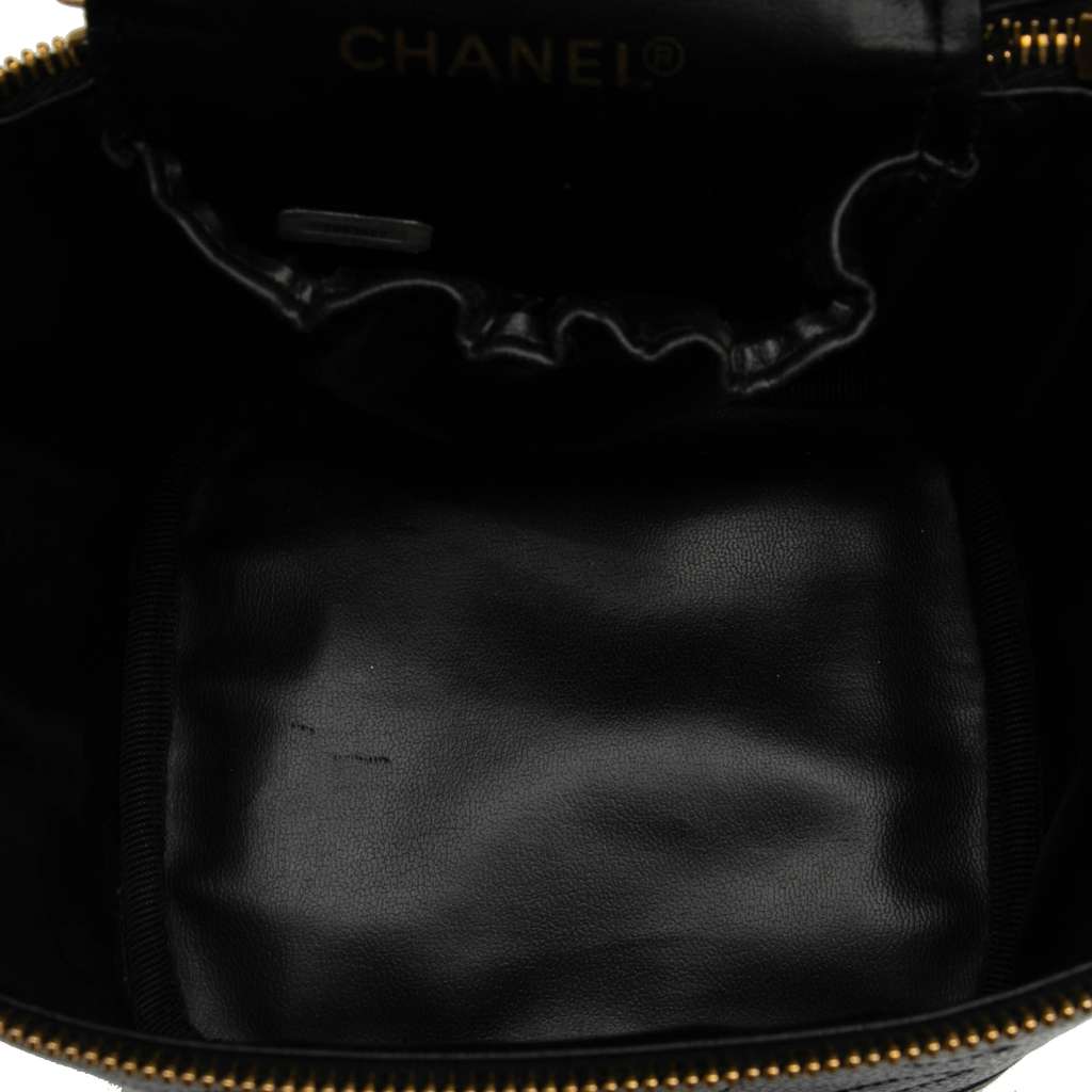 Chanel CC Caviar Vanity Bag - 4