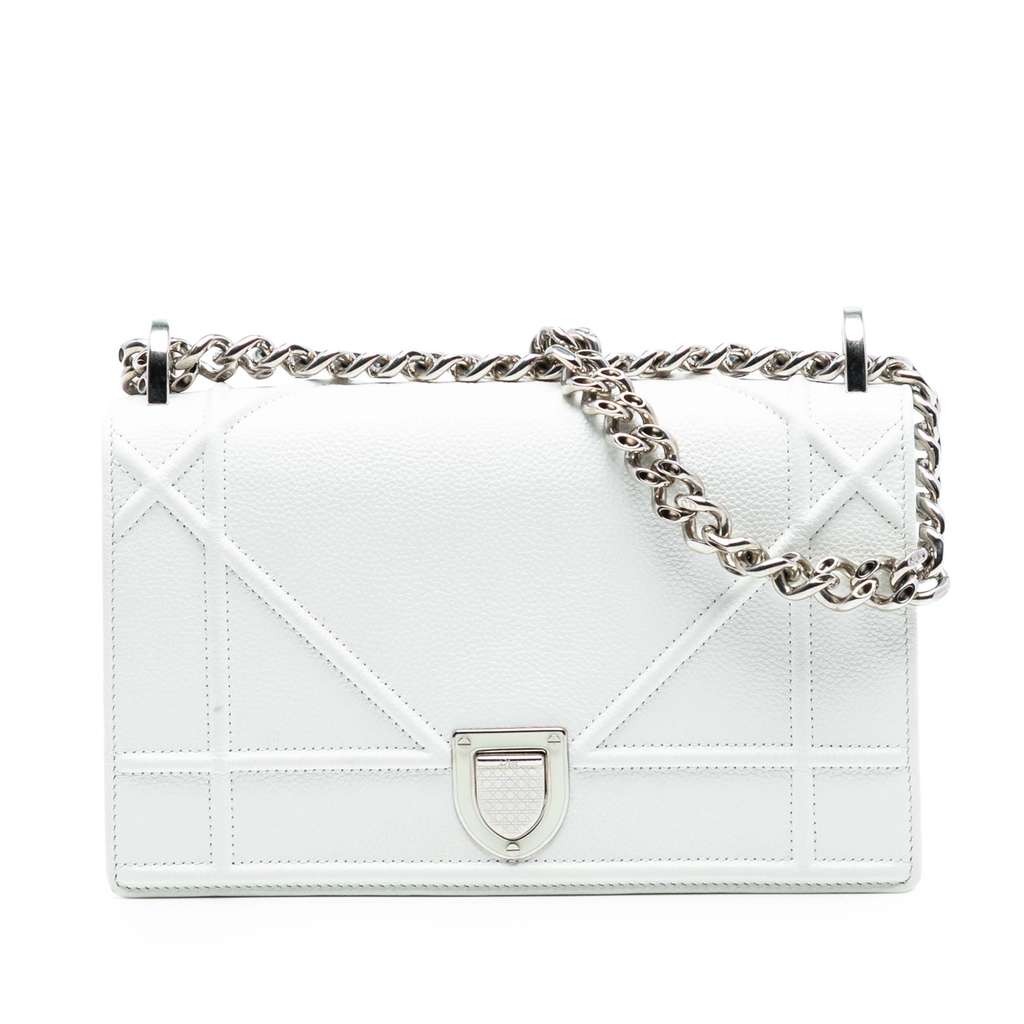 Dior Small Grained Calfskin Diorama Flap