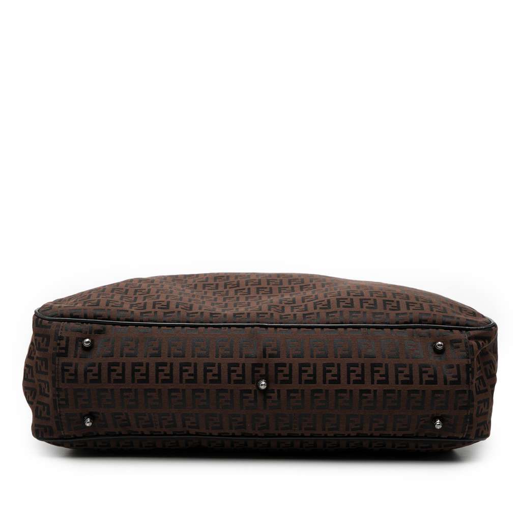 Fendi Zucchino Canvas Business Bag - 3
