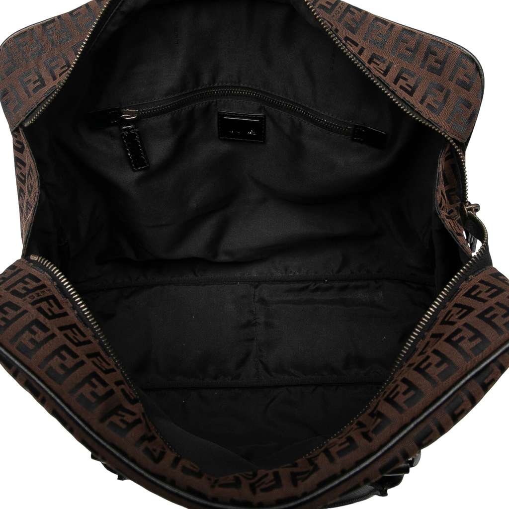 Fendi Zucchino Canvas Business Bag - 4