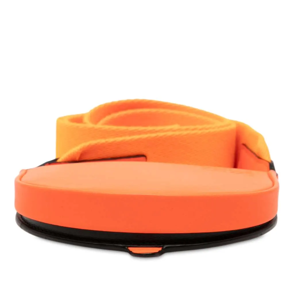 Loewe Small Soft Calfskin Heel Pouch Orange Leather Very good - Inside View