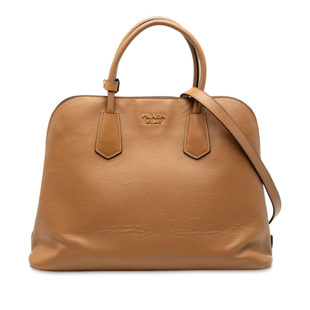 Prada Saffiano Cuir Dome Bag