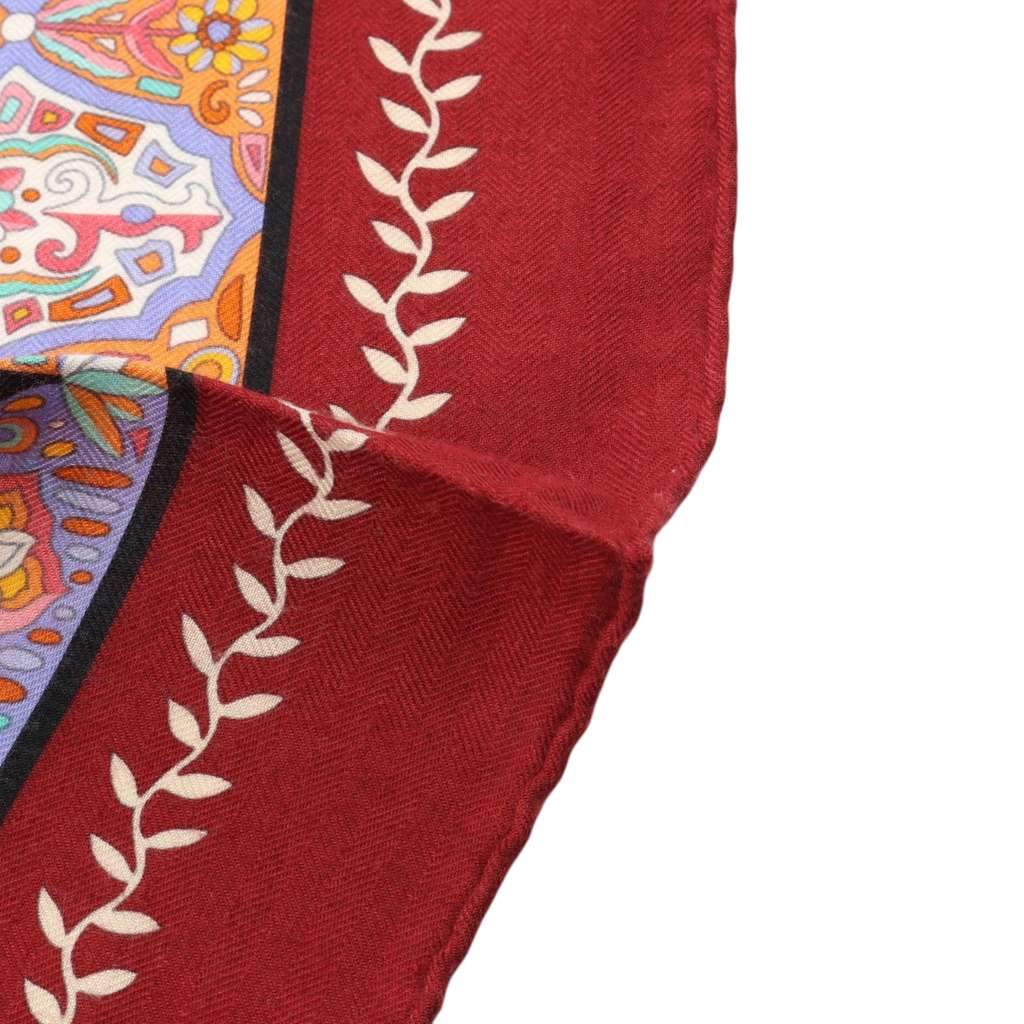 Hermès Aux Portes du Palais Cashmere Silk Shawl 140 - 3