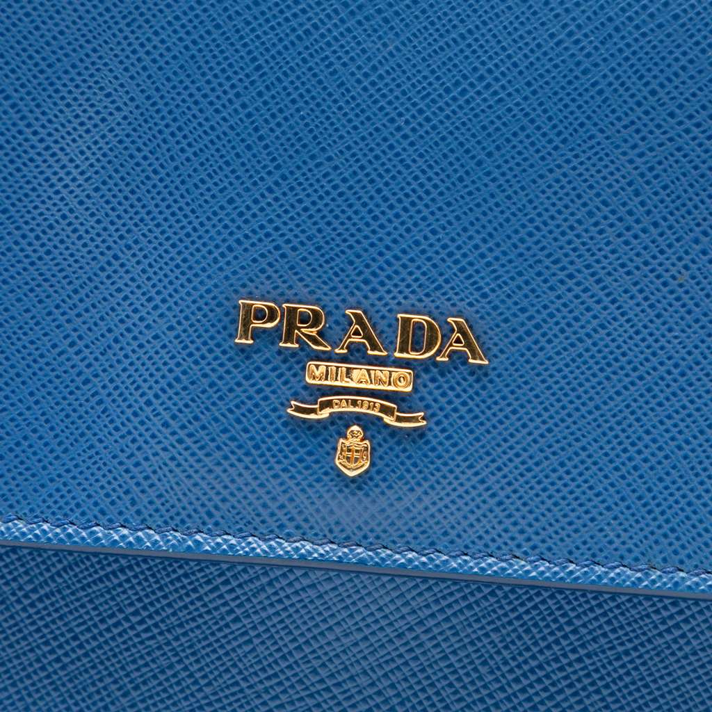 Prada Saffiano Wallet on Strap - 5