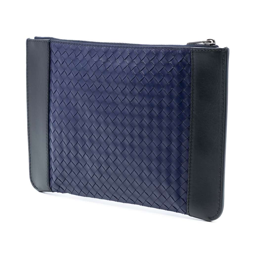 Bottega Veneta Bicolor Nappa Intrecciato Clutch - 2