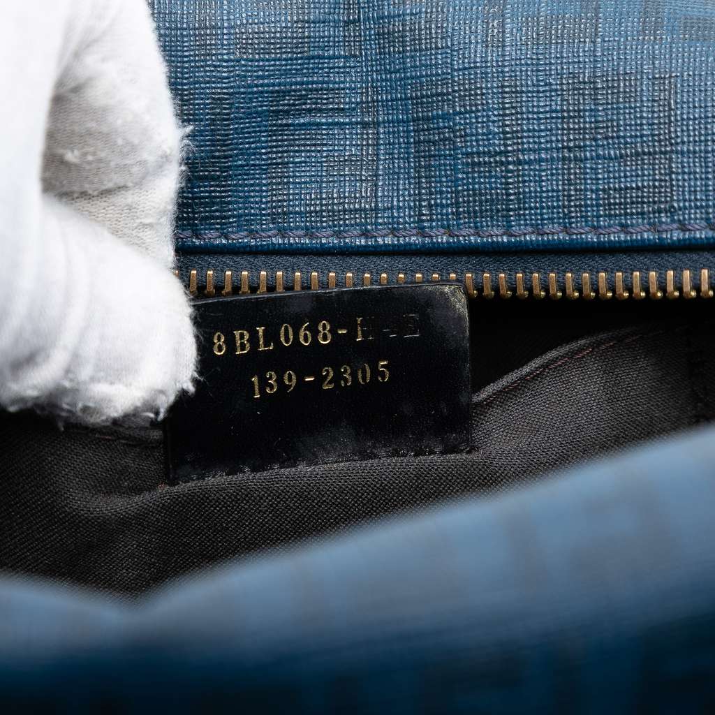 Fendi Zucca Spalmati Boston Bag - 5