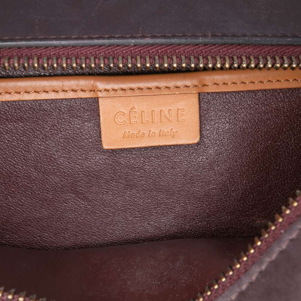 Celine Nano Tricolor Leather Luggage Tote - 5