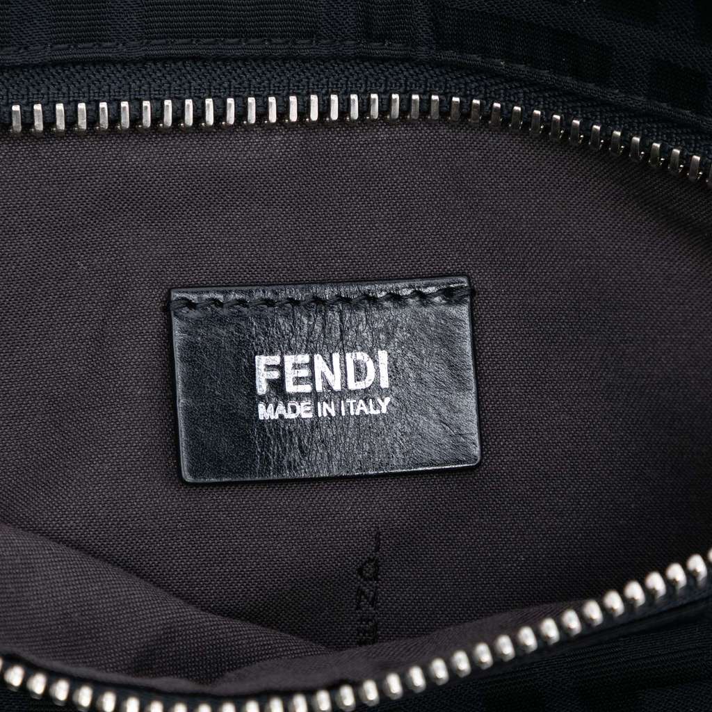 Fendi Zucca Canvas Double Pocket Belt Bag - 5