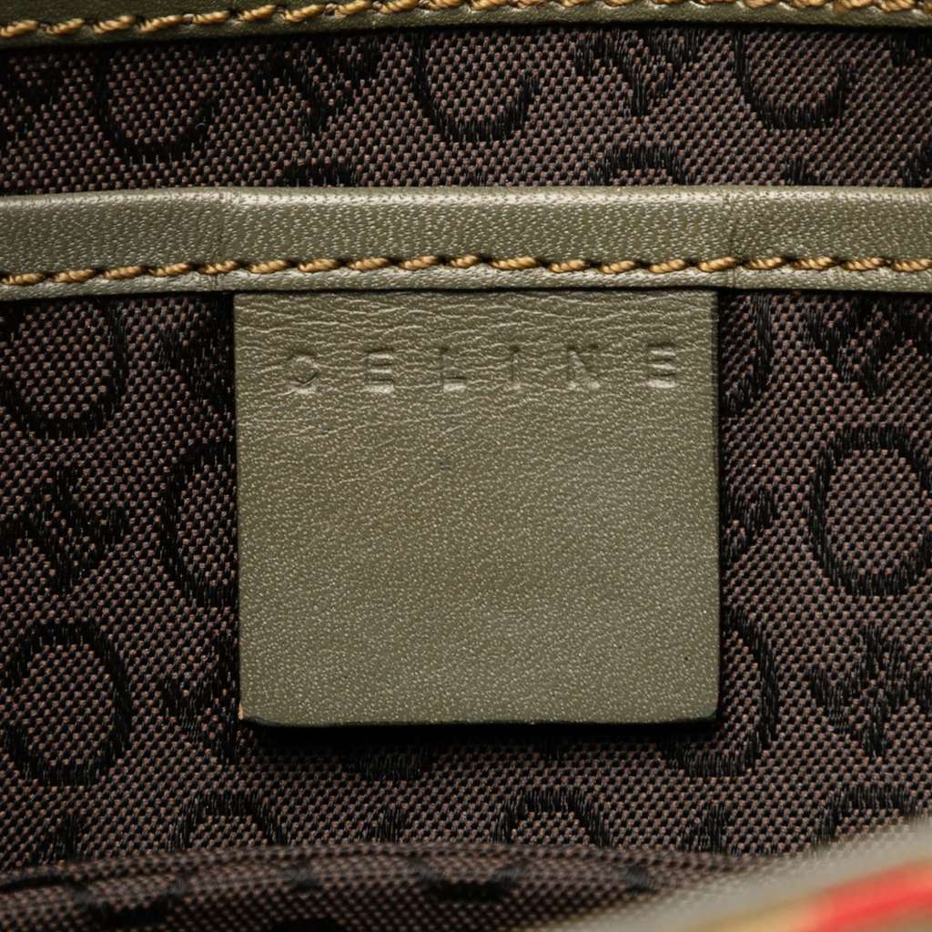 Celine C Macadam Canvas Shoulder Bag - 5