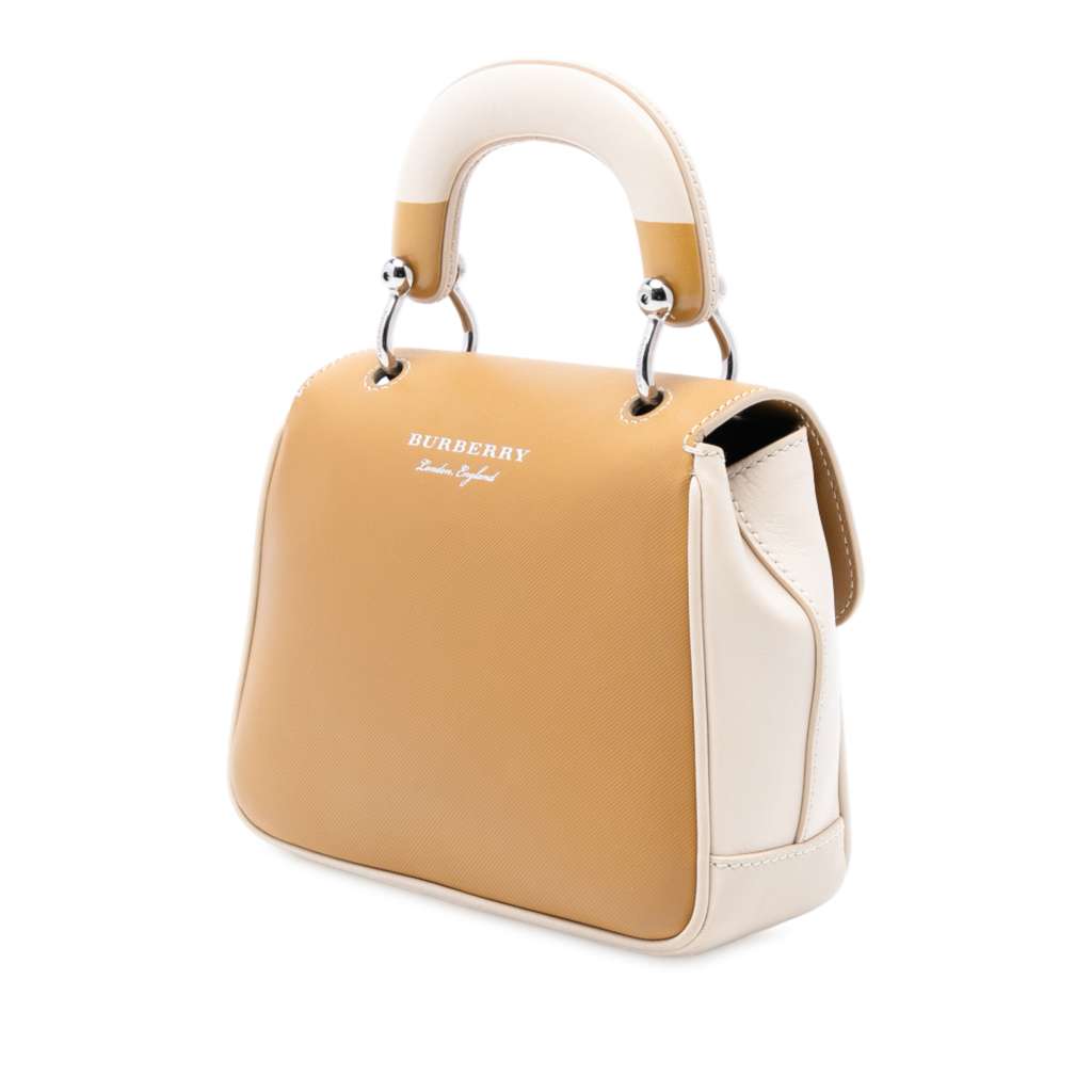 Burberry Small Grained Calfskin DK88 Top Handle Bag - 2