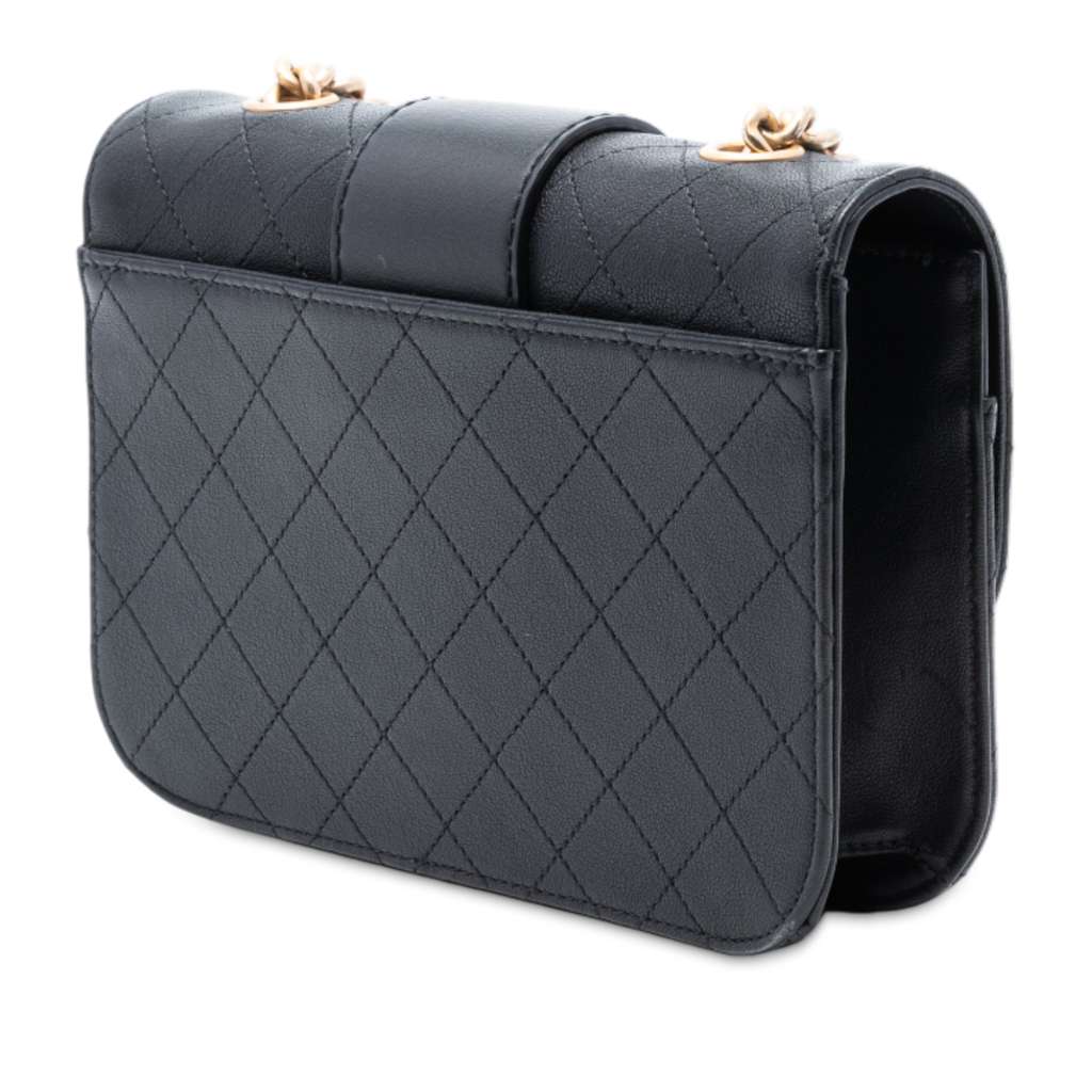 Chanel Quilted Calfskin Front Chain Flap - 2