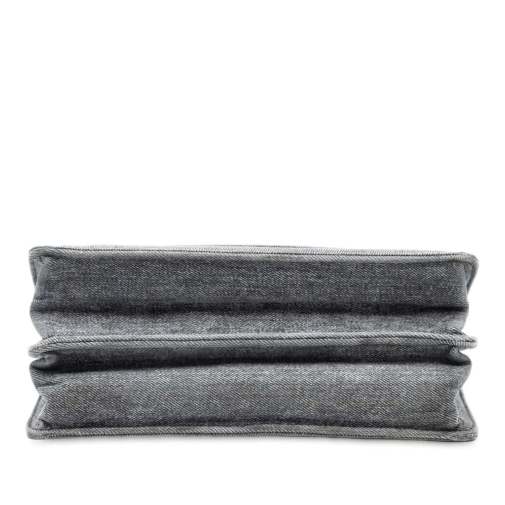 Saint Laurent Medium Denim Monogram Sunset Crossbody - 3