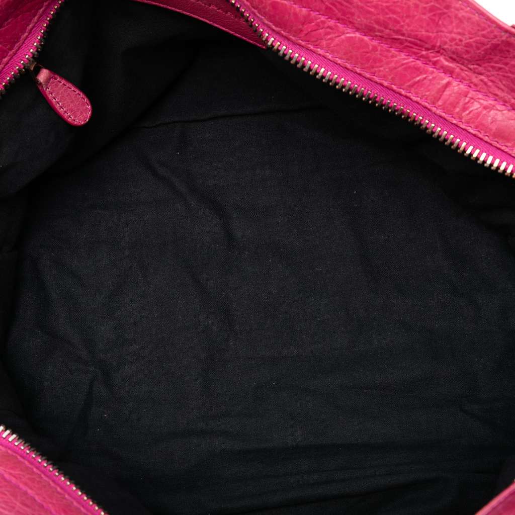 Balenciaga Lambskin Motocross Giant 21 Part Time Satchel - 4