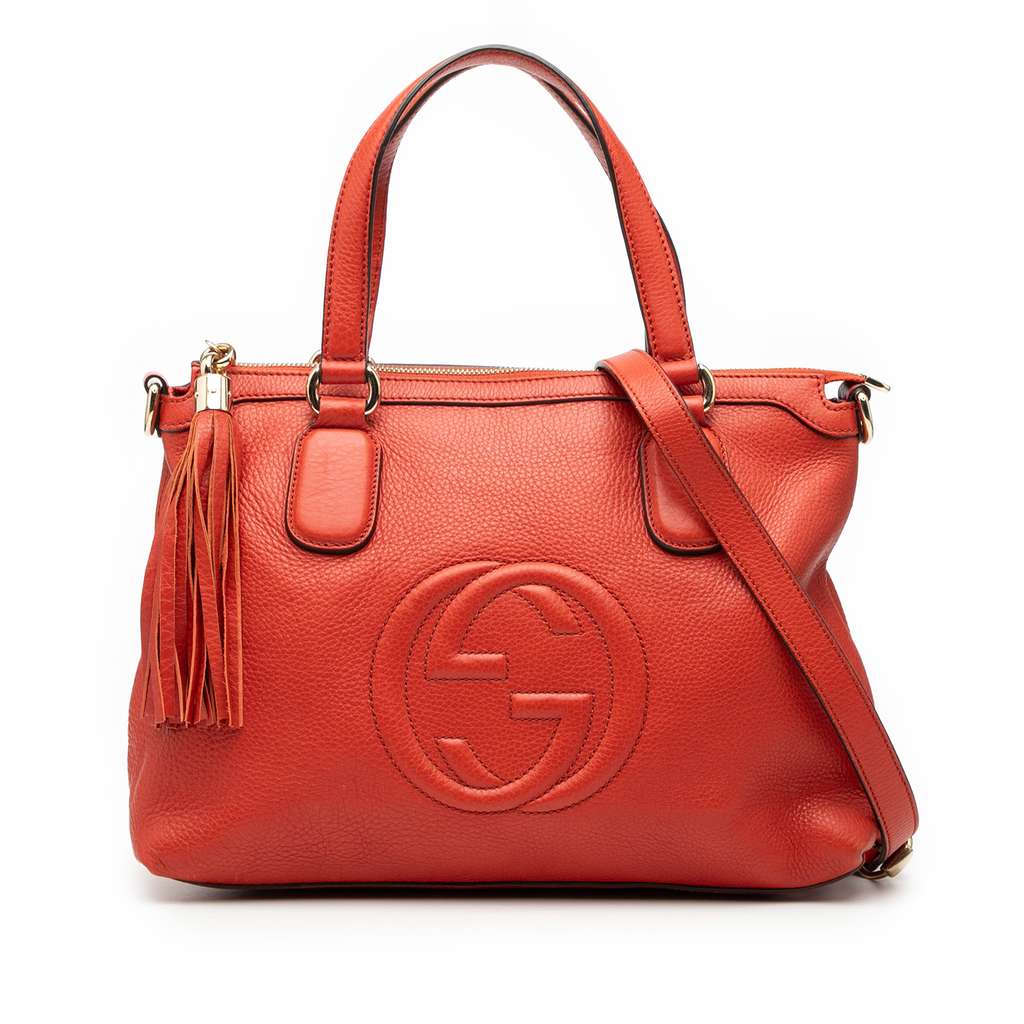 Gucci Small Leather Soho Working Satchel