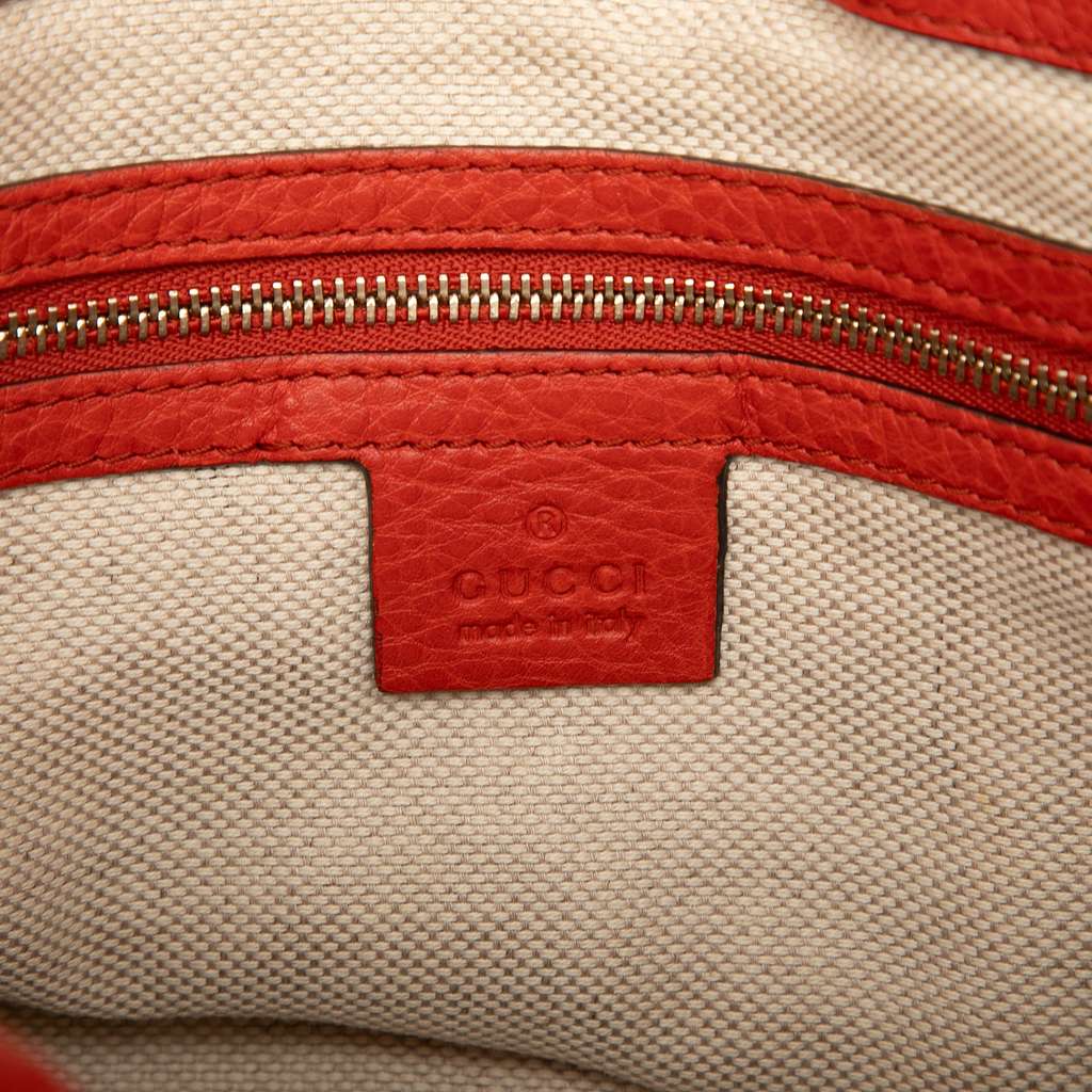 Gucci Small Leather Soho Working Satchel - 5